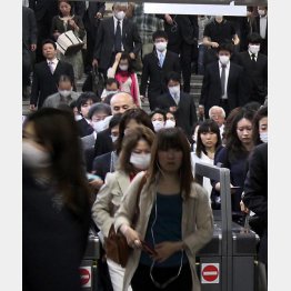 今冬もインフルエンザは大流行（Ｃ）日刊ゲンダイ