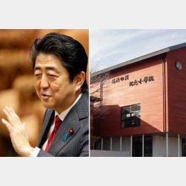 「安倍晋三記念小学校」という名称で寄付を募っていた／（Ｃ）日刊ゲンダイ