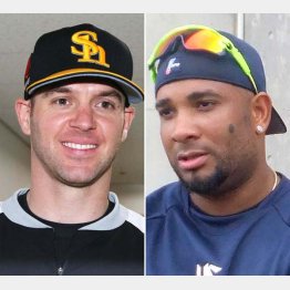 オランダ代表には日本で活躍するバレンティン（右）やバンデンハークも（Ｃ）日刊ゲンダイ