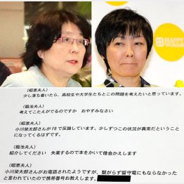 籠池夫人（左）と昭恵夫人との公開されたメール（Ｃ）日刊ゲンダイ