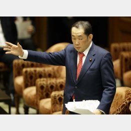 「特定の」と言い換えた（金田法相）／（Ｃ）日刊ゲンダイ
