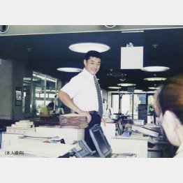 福祉課時代の写真（提供写真）