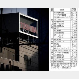 大株主は投資ファンドがズラリ（Ｃ）日刊ゲンダイ