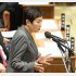 衆院予算委員会で質問する辻元氏（Ｃ）日刊ゲンダイ