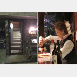 気品あふれる女性バーテンダー（Ｃ）日刊ゲンダイ