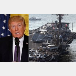 カール・ビンソンは今どこに…（Ｃ）ロイター