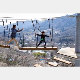 さがみ湖リゾートプレジャーフォレストの「マッスルモンスター」（提供写真）