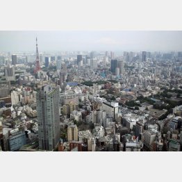 都心に降り積もる火山灰が「台地」に（Ｃ）日刊ゲンダイ