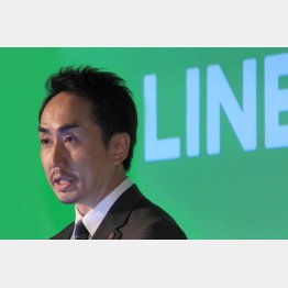 ＬＩＮＥとの関係も強化（Ｃ）日刊ゲンダイ