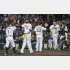 中日に競り勝って４連勝し喜ぶ阪神ナイン（Ｃ）共同通信社