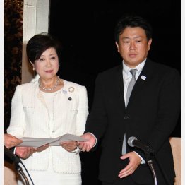 小池新党「都民ファーストの会」の野田数代表／（Ｃ）日刊ゲンダイ