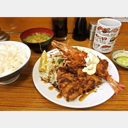 「八千代」のＣ定食（Ｃ）日刊ゲンダイ