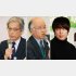 （左から）山口二郎法政大教授、浅田次郎日本ペンクラブ会長、お笑いタレントの村本大輔氏（Ｃ）日刊ゲンダイ