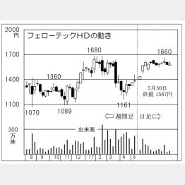 フェローテックホールディングス（Ｃ）日刊ゲンダイ