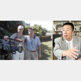 米フロリダ州のケーブルテレビ局時代（提供写真）