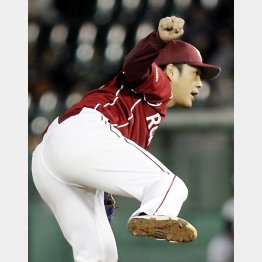 楽天の則本昂大（Ｃ）日刊ゲンダイ