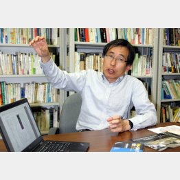 京都大学の木村大治教授（Ｃ）日刊ゲンダイ