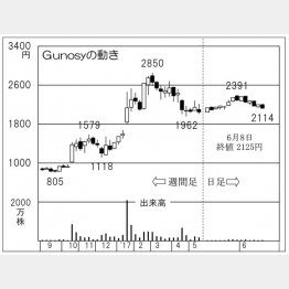 Ｇｕｎｏｓｙ（Ｃ）日刊ゲンダイ