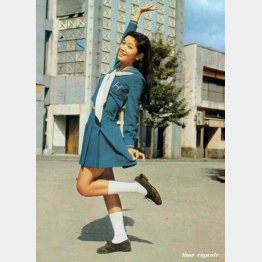 当時の児島美ゆきさん（応援団長の岡村裕氏提供）