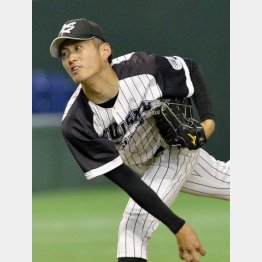プロ注目の草場亮太投手（Ｃ）共同通信社