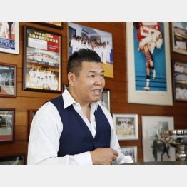 格闘家の小川直也さん（Ｃ）日刊ゲンダイ