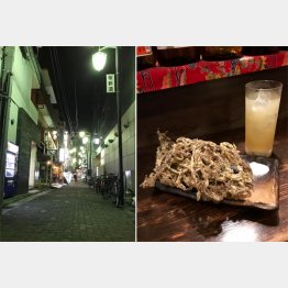 右は「結ま～る」のもずく天ぷら（Ｃ）日刊ゲンダイ