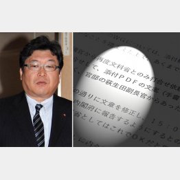 萩生田副官房長官と文科省が新たに出したメール（Ｃ）日刊ゲンダイ