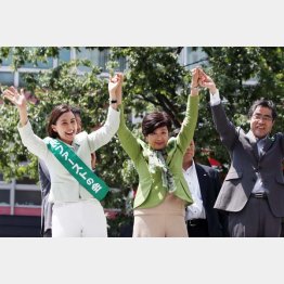 小池知事は選挙モード全開だが…（Ｃ）日刊ゲンダイ