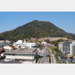 鳥取城跡（提供）鳥取市教育委員会