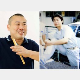 写真右がシロアリ駆除アポ取り時代（Ｃ）日刊ゲンダイ