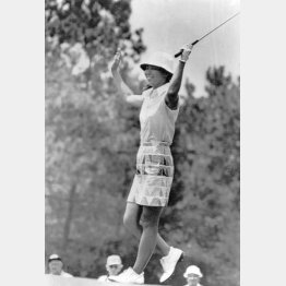 日本女子プロのメジャーVは４０年前の樋口久子ただひとりだけ（Ｃ）共同通信社