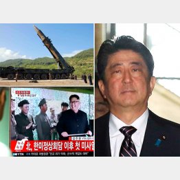 米国を挑発した金正恩（ＡＰ）とＩＣＢＭ／（Ｃ）共同通信社