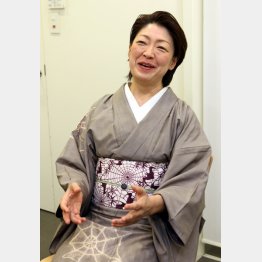 桂あやめさん（Ｃ）日刊ゲンダイ