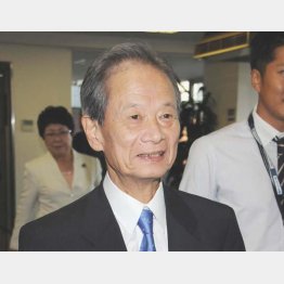 「雇用関係はあっても主従関係はない」と語った江田五月氏／（Ｃ）日刊ゲンダイ