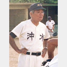 沖縄水産の栽弘義監督（Ｃ）共同通信社