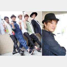 メンバーのなかで既婚者は酒井一圭さんだけ（Ｃ）日刊ゲンダイ