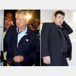 スタインブレナーオーナーと伊良部秀輝氏（Ｃ）日刊ゲンダイ