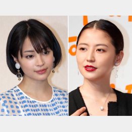 静岡では長澤まさみ（右）や広瀬すずに出会える？（Ｃ）日刊ゲンダイ