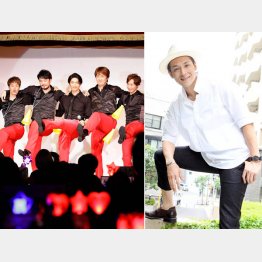 白川裕二郎さんと純烈（Ｃ）日刊ゲンダイ