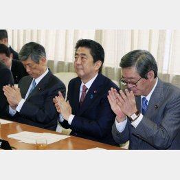 権力の座に恋々（Ｃ）日刊ゲンダイ