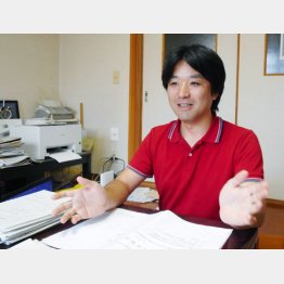 「今治加計獣医学部問題を考える会」共同代表を務める黒川敦彦氏／（Ｃ）日刊ゲンダイ