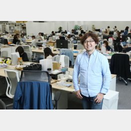 C Channelの森川亮社長（Ｃ）日刊ゲンダイ