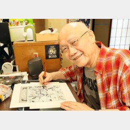 グルメ漫画家の土山しげるさん（Ｃ）日刊ゲンダイ