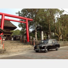 「親孝行タクシー」を始めたつばめタクシーの車両