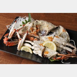 味が濃い泉州の渡り蟹（Ｃ）日刊ゲンダイ