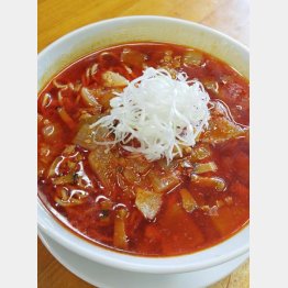 「あまからや」の勝浦タンタンメン／（Ｃ）日刊ゲンダイ