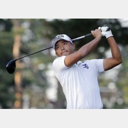 欧州選手との身長差を補う浅い前傾アドレス（Ｃ）日刊ゲンダイ