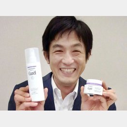 スキンケア事業グループの篠原正和氏（Ｃ）日刊ゲンダイ