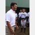 侍ジャパンＵ１８の視察に訪れた稲葉監督（Ｃ）日刊ゲンダイ