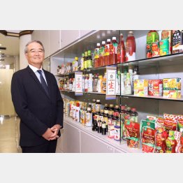 キッコーマンの堀切功章社長（Ｃ）日刊ゲンダイ
